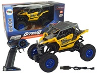 TERENOWE AUTO OFF- ROAD ZDALNIE STEROWANE 2,4 GHZ 1:16 ŻÓŁTE