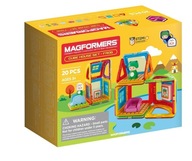 Magformers MAGNETICKÉ KOCKY Domček ŽABY 20 prvkov KOMPLET PRE DETI