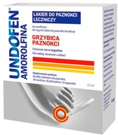 Undofen Amorolfina leczniczy lakier do paznokci 2,5 ml