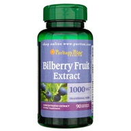 Bilberry Fruit Extract Czarna borówka Ekstrakt Zdrowe Oczy Wzrok Antocyjany