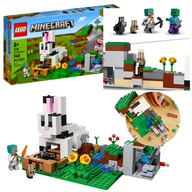 LEGO MINECRAFT KRÓLICZA FARMA MAINCRAFT PREZENT ZESTAW DUŻY 8+ 21181