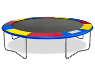 KOLOROWA OSŁONA NA SPRĘŻYNY DO TRAMPOLINY MOCNA 366-374 cm 12ft KOŁNIERZ