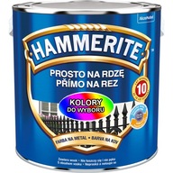 HAMMERITE Farba do metalu na rdzę 0,7L KOLORY