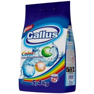 Gallus Color Active Oxy System Prací prášok Farba 5,4kg