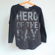 Chłopięca koszulka z długim rękawem H&M 116 hero longsleeve (413)
