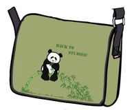 NICI - Torba, torebka Szkolna na ramię - Panda "Back to Studies"