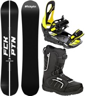 Zestaw snowboardowy Pathron Manifest 155cm + wiązania s230 + Target MOZ
