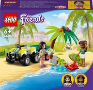 LEGO FRIENDS POJAZD DO RATOWANIA ŻÓŁWI (41697) KLO