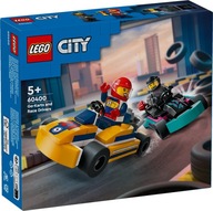 LEGO City 60400 Gokarty i kierowcy wyścigowi