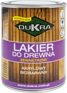 Lakier zewnętrzny do drewna Dukra 2,5l PÓŁMAT