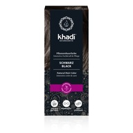 KHADI farba ziołowa henna CZARNA BLACK 100g POZNAŃ