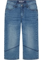 CA416 SPODENKI DZIECIĘCE LETNIE JEANSOWE BONPRIX 146 NIEBIESKIE