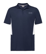 Koszulka tenisowa męska HEAD CLUB TECH POLO Granatowa XL