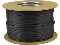 Przewód kabel głośnikowy SMYp 2x0,35 czarny 1000m
