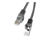 LANBERG PCF6-10CC-0100-BK Lanberg Patchcord RJ45 cat.6 FTP 1m czarny