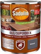 SADOLIN SUPERDECK -olej do drewna ANTRACYT 0,75L