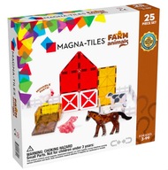 Farma - Klocki Magnetyczne 25 el. Magna Tiles