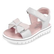 Dievčenské sandále GARVALIN 202653 ružové/ strieborné