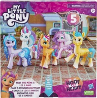 FIGÚRKY MY LITTLE PONY SADA NA HRANIE 5 KS Sunny Pipp Izzy Zipp Hitch