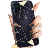 ETUI DO OPPO RENO 5 5G WZORY TOP100 DESIGN Z NADRUKIEM ZE WZOREM +SZKŁO