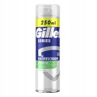 Gillette Series Sensitive łagodząca pianka do golenia z aloesem 250ml P1