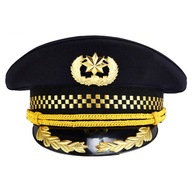 1ks Custom Party Captain Hat Odolný uniformný klobúk