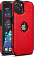 Zadný Kryt SMARTRADE pre Apple iPhone 13 LEATHER červený