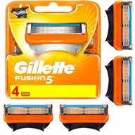 GILLETTE FUSION 5 4sz NOŻYKI OSTRZA WKŁADY fusion5