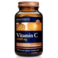 Doctor Life Vitamin C Buffered Vitamin C pufrovaný vitamín C 1000mg suple