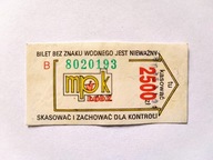 23 SZTUKI / KOLEKCJA - Stare bilety MPK Łódź 2500zł