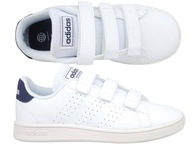 ADIDAS ADVANTAGE CF GW6493 STAN SMITH TRAMPKI TENISÓWKI BIAŁE BUTY NA RZEPY