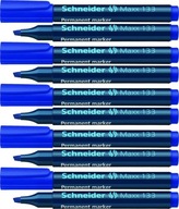 Marker Schneider Maxx 133 ścięta niebieski x6