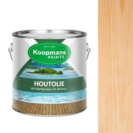 KOOPMANS HOUTOLIE OLEJ IMPREGNUJĄCY DO DREWNA TARASU BEZBARWNY UV 2,5L