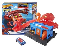 HOT WHEELS CITY ZESTAW PUŁAPKA SKORPIONA + autko