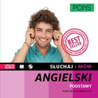 Słuchaj i mów. Podstawy. Kurs angielskiego A1/A2 z nagraniami. Książka + CD