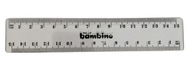 Pravítko rovné Bambino 15 cm