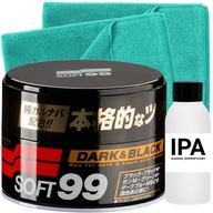 Vosk s carnaubou Soft99 Dark & Black Wax 300 g + 3 iné produkty