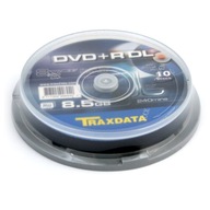 TRAXDATA DVD+R 8,5 GB 8X DVOJVRSTVÁ TORTA*10 9067