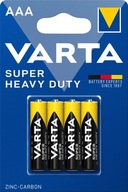VARTA- SUPER HEAVY-DUTY AAA R03P Blister 4 szt.