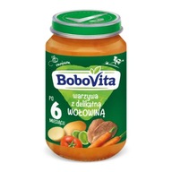 BoboVita Obiadek Warzywa z delikatną wołowiną 190g