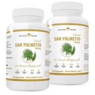 SAW PALMETTO 600mg PALMA SABAŁOWA PROSTATA 2x120ka