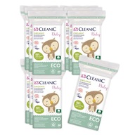 10x Płatki dla niemowląt Cleanic baby ECO 60 szt.