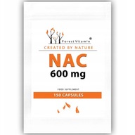 FOREST VITAMIN NAC 600mg 150caps PODPORUJE PEČENE ODSTRANENIE TOXINU Z TELA