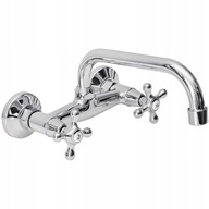 KONYHAI MOSDÓ CSAPTELEP FALI MOSOGATÓ CSAPTELEP RETRO FORGÓ KIFOLYÓCSŐ