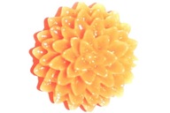[802175] Kwiatek okrągły ząbki pomarańczowy 3szt