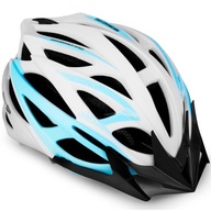 Cyklistická prilba Spokey Femme bielo-modrá 55-58 c