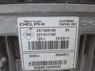 computer 237100914R 237101715R RENAULT MEGANE SCENIC III 1.5 DCI