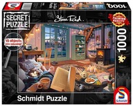 Schmidt Steve Prečítajte si puzzle 1000 dielikov V dovolenkovom dome 59655