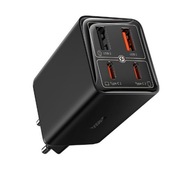 Ładowarka sieciowa uniwersalna Baseus GaN6 Pro 2x USB-C + 2x USB 65W Czarna