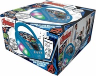 Odtwarzacz CD Bluetooth Avengers z efektami